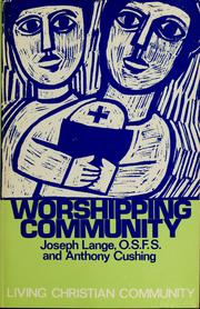 Cover of: Worshipping community