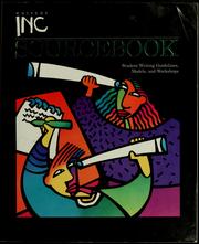 Cover of: Writers INC sourcebook by Patrick Sebranek