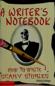 Cover of: A writer's notebook by Kimberly Weinberger