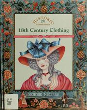Cover of: 18th century clothing by Bobbie Kalman