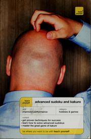 Cover of: Advanced sudoku and kakuro by Nick Afka Thomas