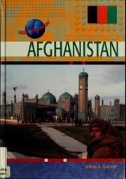 Cover of: Afghanistan by Jeffrey A. Gritzner