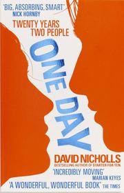 Cover of: One day by David Nicholls
