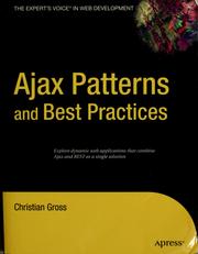 Ajax patterns and best practices by Christian Gross