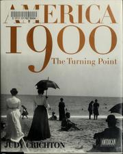 Cover of: America 1900