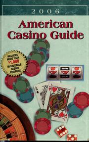 American Casino Guide 2006 by Steve Bourie