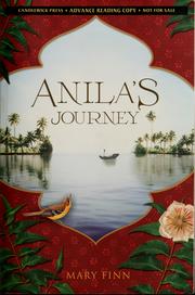 Cover of: Anila's journey by Mary Finn