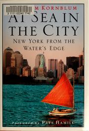 At sea in the city by William Kornblum