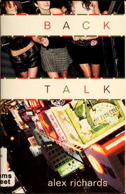 Cover of: Back talk by Alex Richards