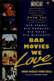 Cover of: Bad Movies We Love