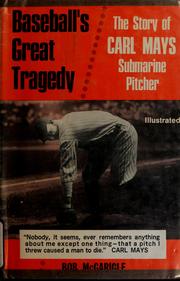 Baseball's great tragedy by Bob McGarigle