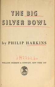 Cover of: The big silver bowl
