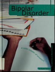 Cover of: Bipolar disorder