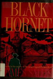 Cover of: Black hornet by James Sallis