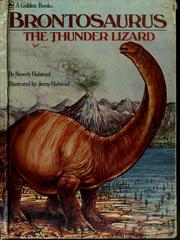 Cover of: Brontosaurus by Beverly Halstead
