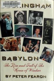 Cover of: Buckingham Babylon by Peter Fearon