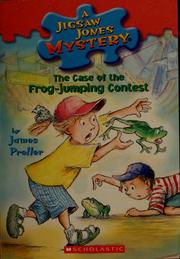 Cover of: The case of the frog-jumping contest