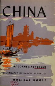Cover of: China by Cornelia Spencer