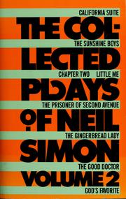 Cover of: The collected plays of Neil Simon by Neil Simon