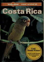 Cover of: Costa Rica by Rob Rachowiecki