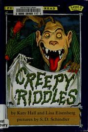 Cover of: Creepy riddles