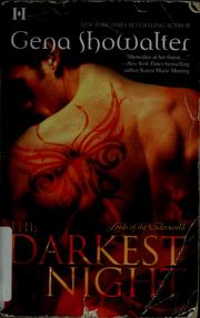 The Darkest Night (Lords of the Underworld #1) by Gena Showalter