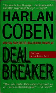 Cover of: Deal breaker by Harlan Coben