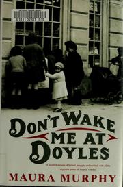 Cover of: Don't wake me at Doyle's by Maura Murphy