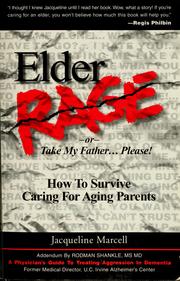 Cover of: Elder rage by Jacqueline Marcell