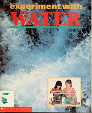 Cover of: Experiment with water
