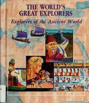 Cover of: Explorers of the ancient world by Charnan Simon