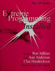 Cover of: Extreme programming installed