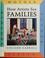 Cover of: Families