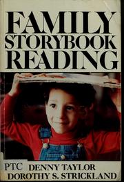 Cover of: Family storybook reading