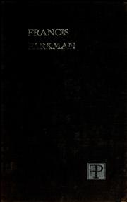 Cover of: Francis Parkman