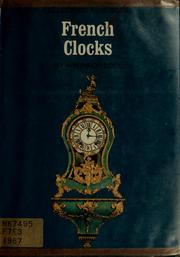 French Clocks (Collectors' Blue Books) by Winthrop Edey