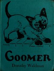 Cover of: Goomer by Dorothy Waldman