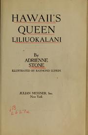 Hawaii's queen by Adrienne Stone