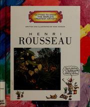 Cover of: Henri Rousseau by Mike Venezia