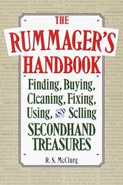 Cover of: The rummager's handbook by R. S. McClurg
