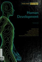 Cover of: Human Dev Research