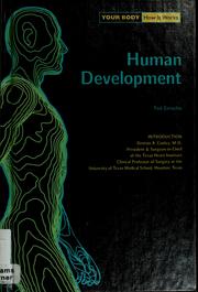 Cover of: Human development