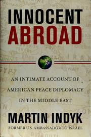 Cover of: Innocent abroad by Martin Indyk