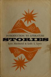 Cover of: Introduction to literature: stories