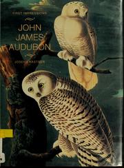 Cover of: John James Audubon by Joseph Kastner