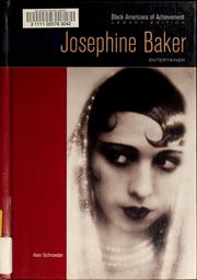 Cover of: Josephine Baker by Alan Schroeder