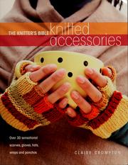 Cover of: Knitted accessories