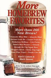 Cover of: More Homebrew Favorites by Karl F. Lutzen, Mark Stevens, Karl F. Lutzen, Mark Stevens