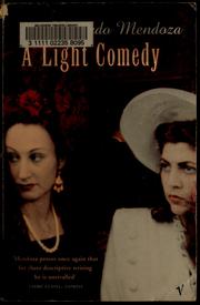Cover of: A light comedy by Eduardo Mendoza