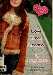 Cover of: Love from London by Emily Franklin